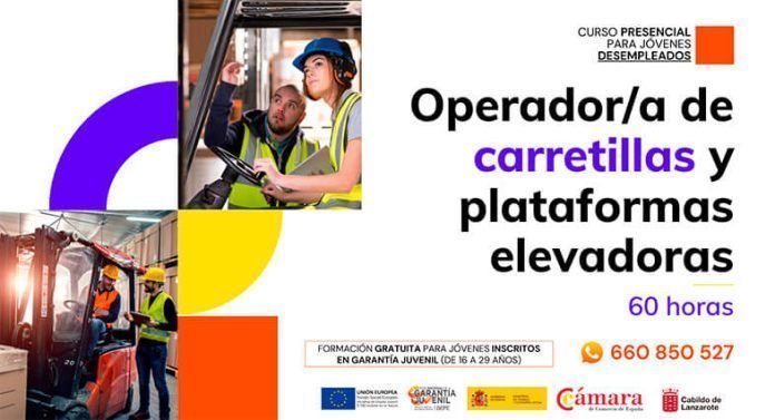 Noticias Lanzarote | Curso de Operador de carretillas y plataformas elevadoras
