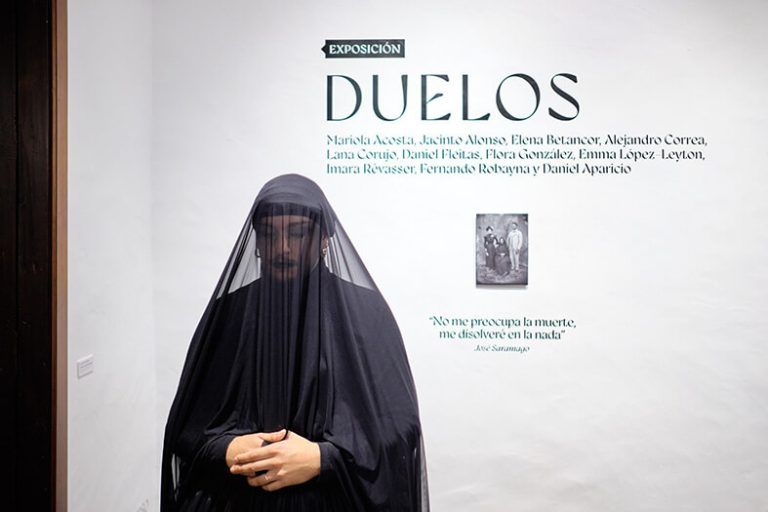 La Casona de Femés acoge la exposición ‘Duelos’, un proyecto artístico centrado en la muerte