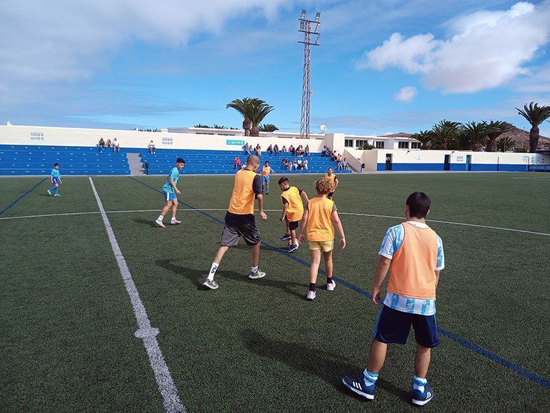 El fútbol inclusivo comienza con éxito la temporada 2023-2024 en Lanzarote