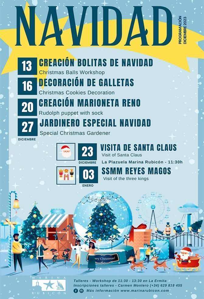 Programa Navidad Marina Rubicón