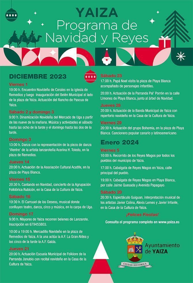 Programa Navidad Yaiza 2023