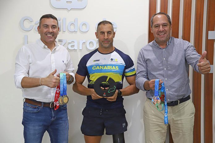 Noticias Lanzarote | El Cabildo de Lanzarote felicita al deportista Lionel Morales por su clasificación para los JJOO de París 2024