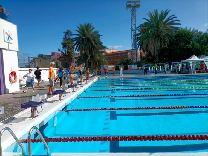 Deportistas del Club de Natación Creciendo participan con éxito en el IV Campeonato de Natación Adaptada del CN Las Palmas