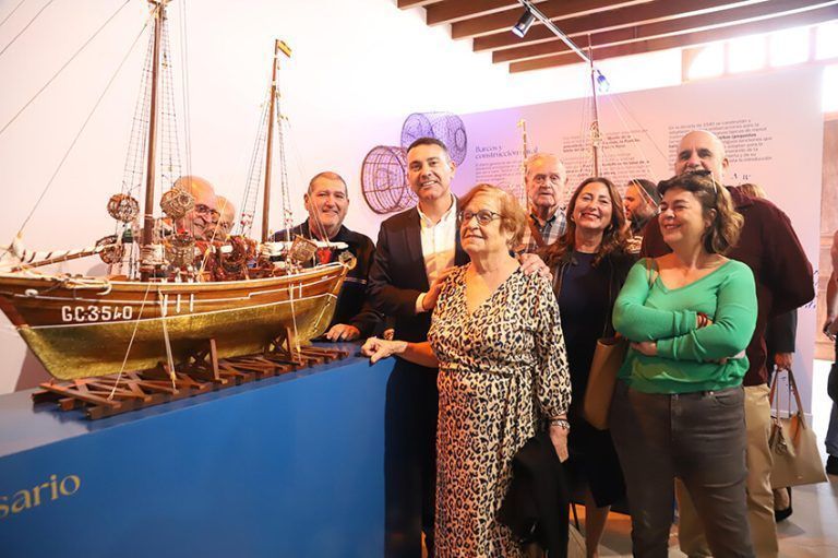 Noticias Lanzarote | El Cabildo de Lanzarote inaugura “Navegando por la memoria”, muestra que recoge la colección de maquetas de barcos de Marcial Cabrera
