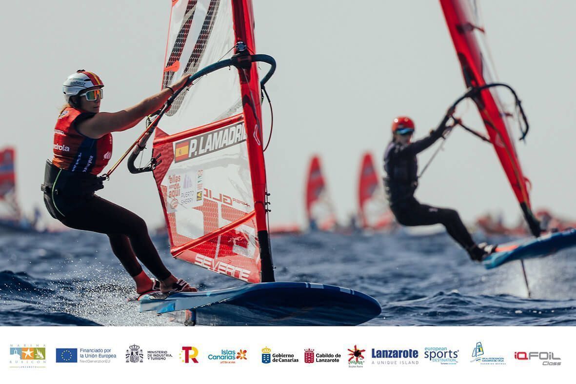 Noticias Playa Blanca | Lanzarote brilla en la primera jornada de los iQFOiL Games