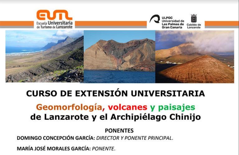 Noticias Lanzarote | Abierto el plazo de inscripción para el Curso ‘Geomorfología, volcanes y paisajes de Lanzarote y el Archipiélago Chinijo’