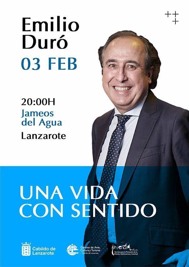 Noticias Lanzarote | El consultor y formador Emilio Duró imparte una conferencia en Lanzarote sobre la búsqueda de la felicidad