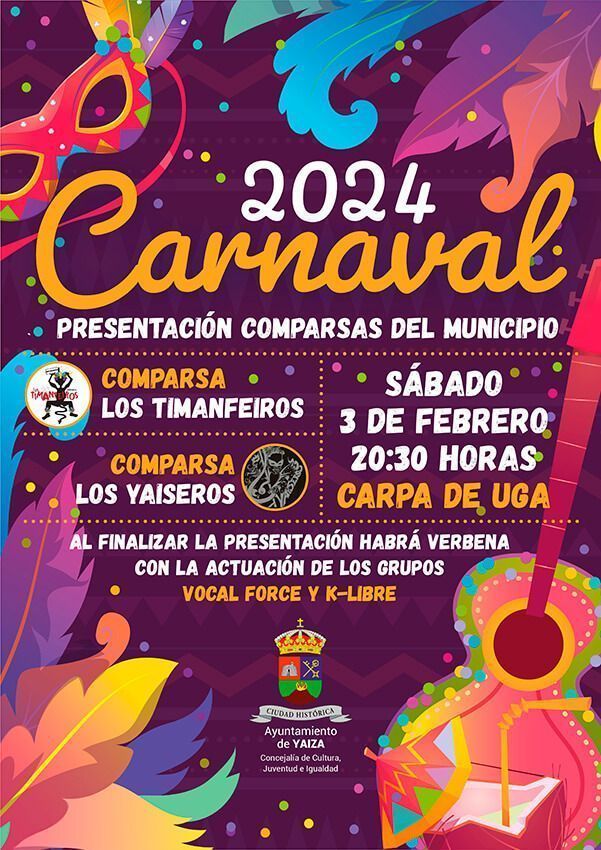 Noticias Yaiza | Yaiseros y Timanfeiros presentan este sábado en Uga sus nuevas fantasías carnavaleras