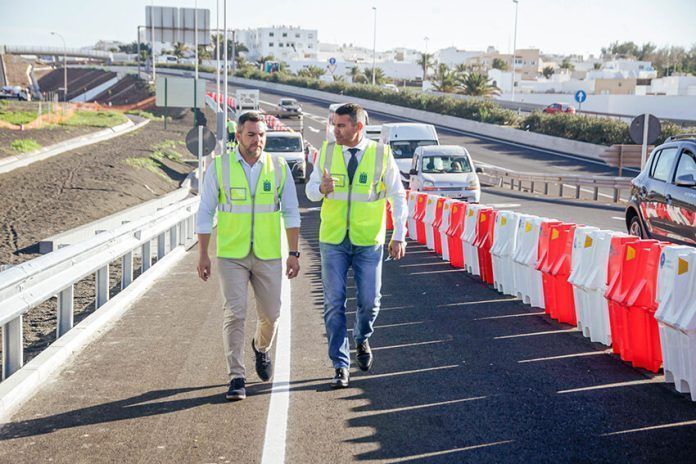 Noticias Lanzarote | Abierto al tráfico el nuevo carril de acceso a Argana Alta