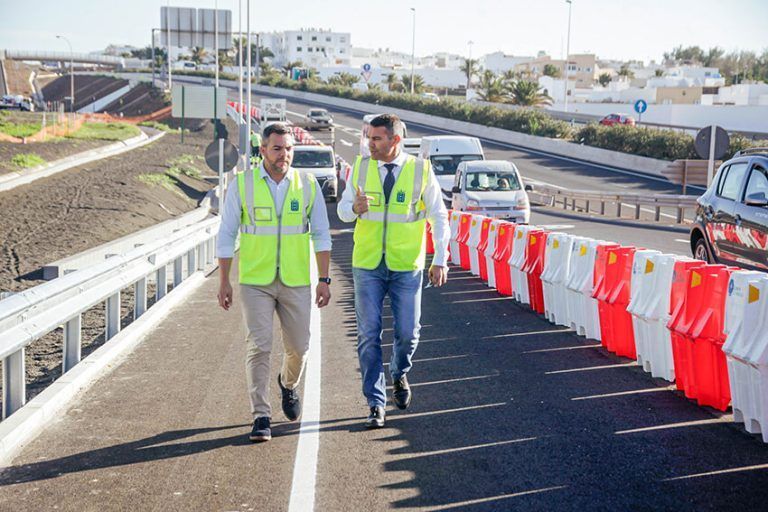 Noticias Lanzarote | Abierto al tráfico el nuevo carril de acceso a Argana Alta