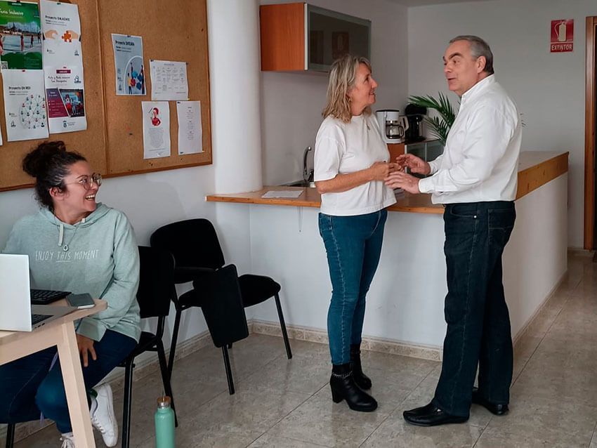 La Asociación Social Creciendo firma un convenio de colaboración con la Fundación Canaria San Vicente
