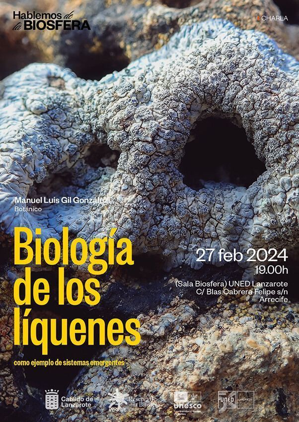 “Hablemos de la Biosfera” inaugura el año con una charla sobre líquenes
