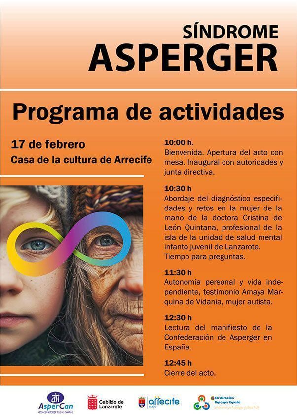 La Asociación Creciendo realiza una campaña de difusión y sensibilización para conmemorar el Día Internacional del Síndrome de Asperger (18 de febrero)