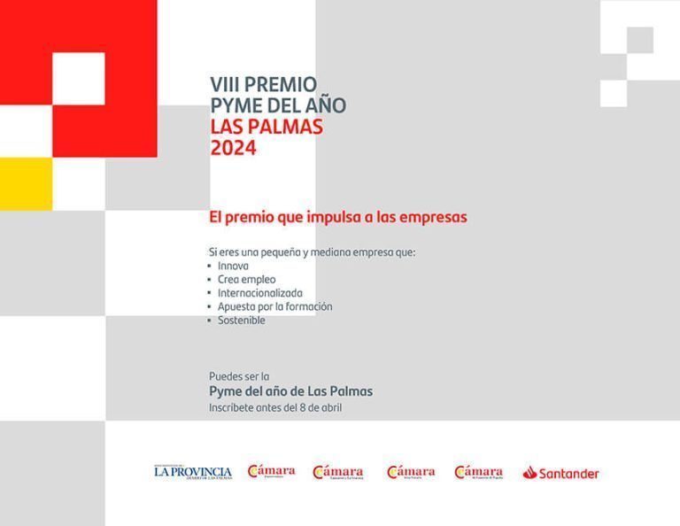 Noticias Yaiza | Abierto en plazo de presentación de candidaturas al Premio Pyme del Año de Las Palmas 2024