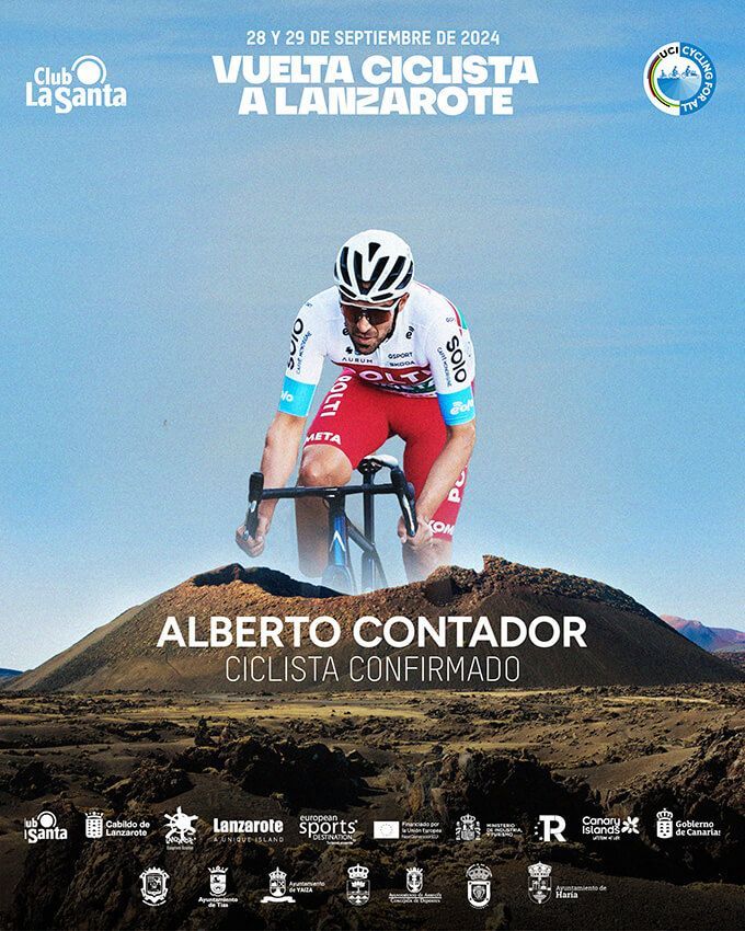 Noticias | Alberto Contador participará en el estreno de la Vuelta Ciclista a Lanzarote