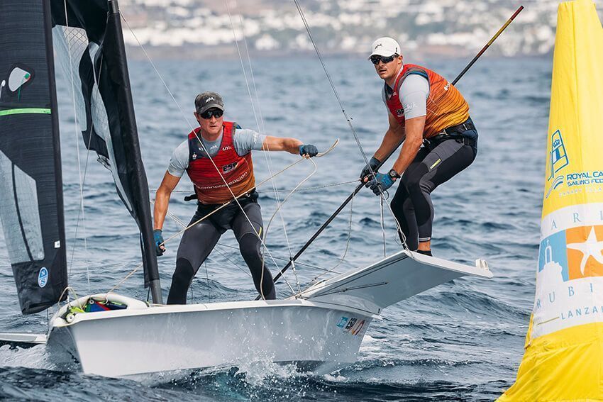 Noticias Playa Blanca | Meteórico ascenso de Botín y Trittel en el Mundial de 49er