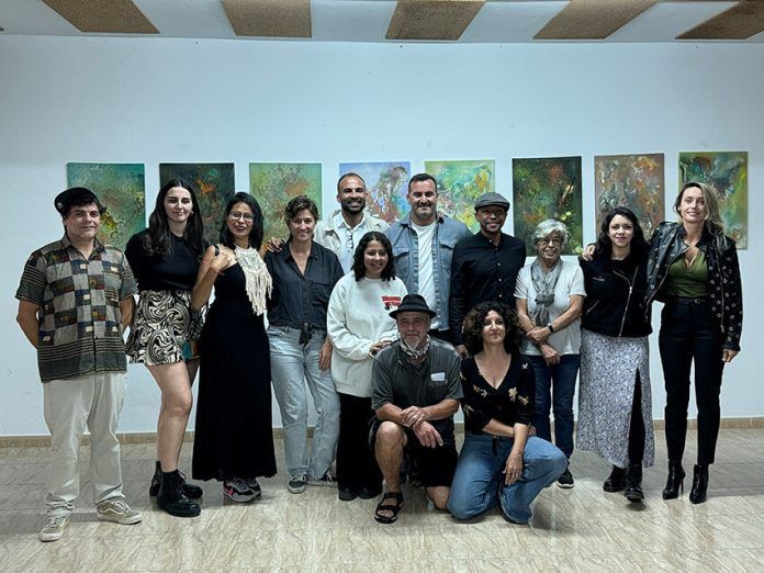 Foto de familia de los artistas del 2º Coexistir