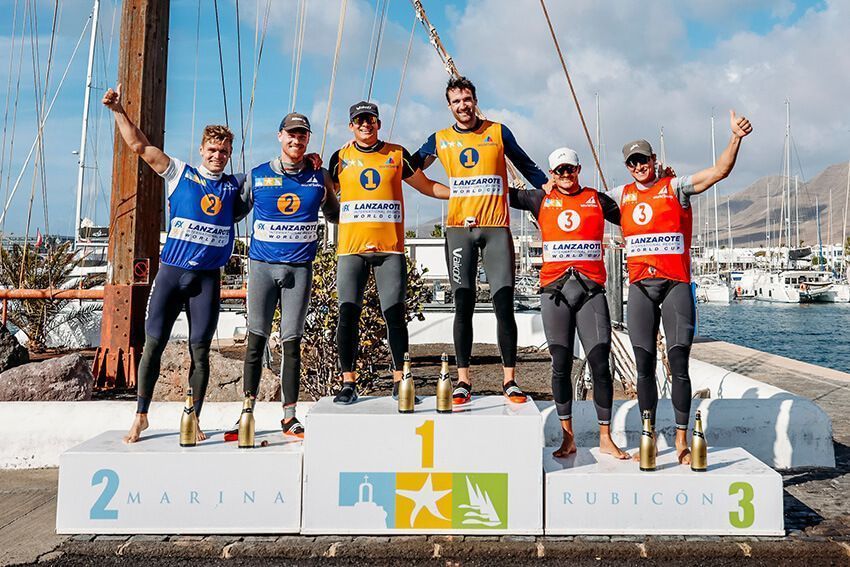 Botín y Trittel, bronce en el Mundial de 49er en Lanzarote