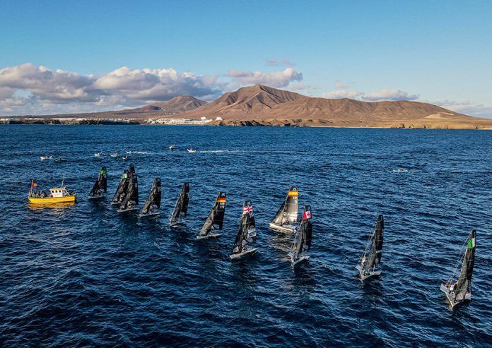 Noticias Yaiza | Playa Blanca vuelve a convertirse desde hoy en protagonista de la vela mundial