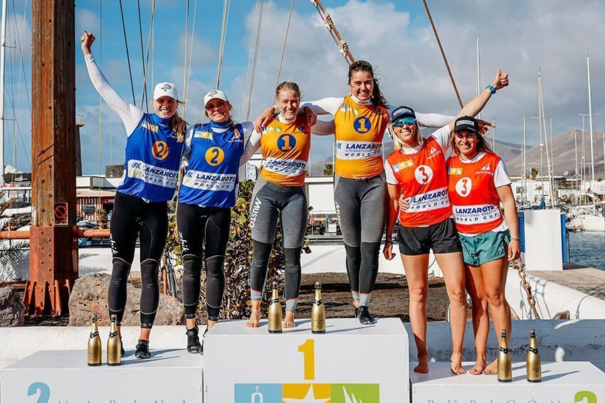 Botín y Trittel, bronce en el Mundial de 49er en Lanzarote