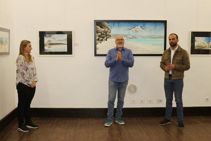 Noticias Yaiza | Luciano Colucci expone en Yaiza sus acuarelas de “amor a Canarias”