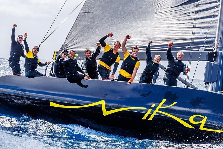 Noticias Yaiza | Team Nika, flamante ganador de la 44Cup Calero Marinas