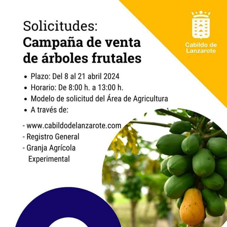 Noticias | El Cabildo abre el plazo para la campaña de venta de árboles frutales