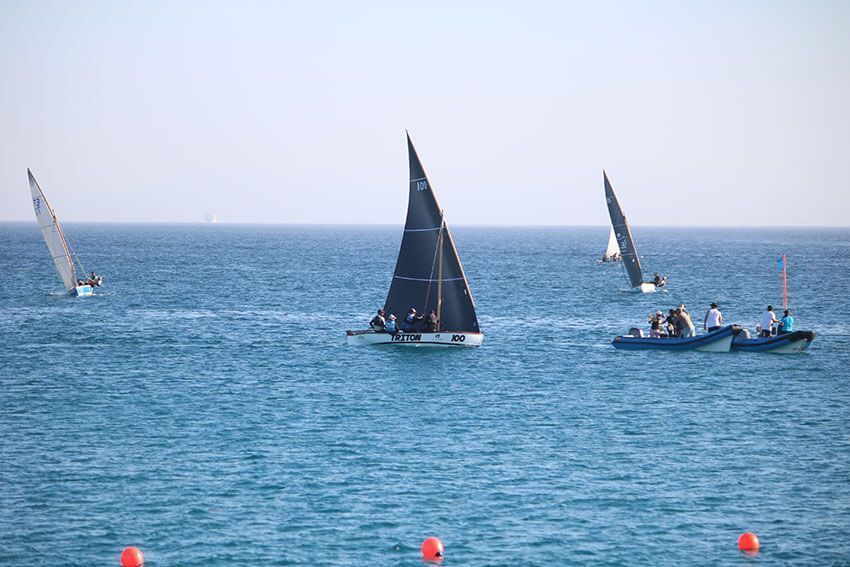 Noticias Yaiza | El Tritón gana la primera regata de la Copa Vela Latina del Sur