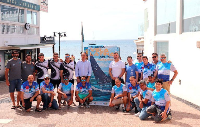 Noticias Yaiza | Diez barquillos preparan velas para la Copa Vela Latina del Sur