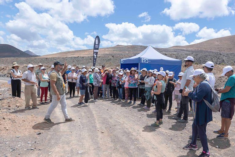 Noticias Yaiza | 350 mayores participan en La Degollada en la primera cita del programa ‘Ponte en Marcha’