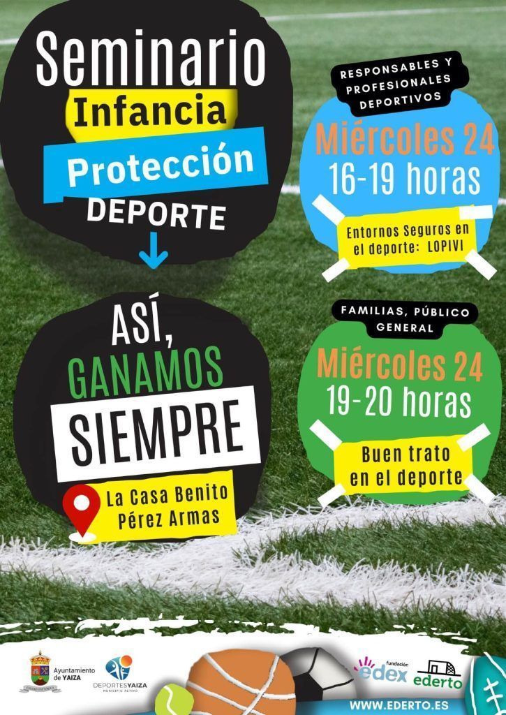 Yaiza promueve un programa específico para la protección de menores en el ámbito deportivo