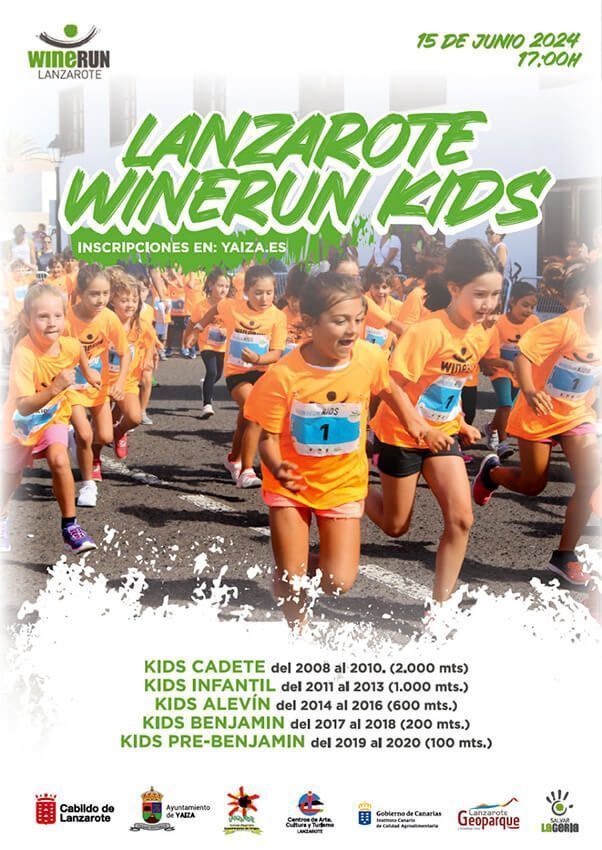 Yaiza abre inscripciones para la Wine Run Kids