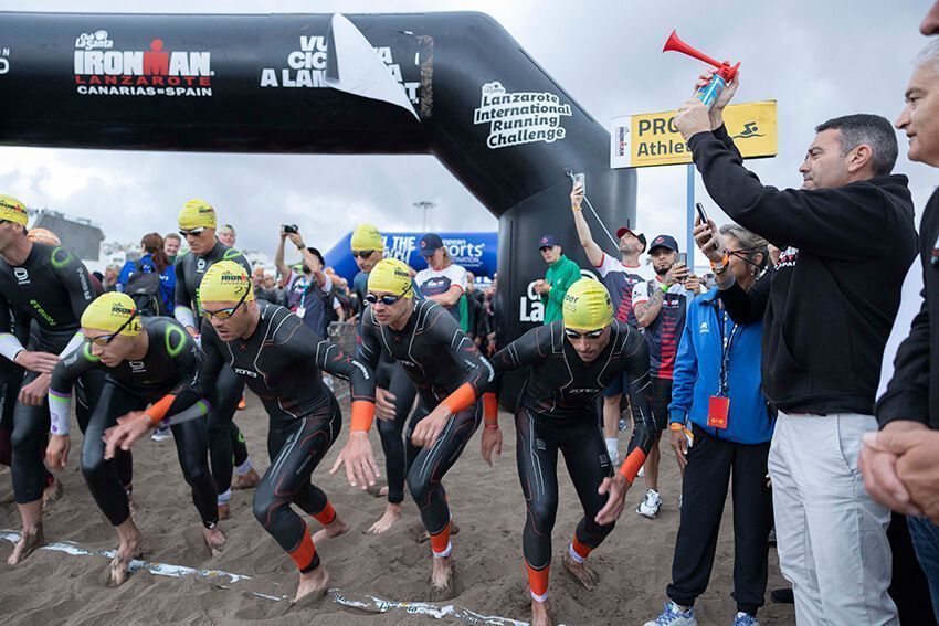 Pistoletazo de salida a la 32ª edición del Ironman Lanzarote