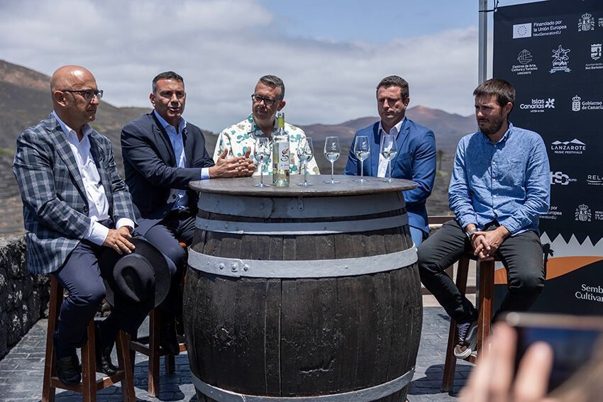 Presentación Sonidos Líquidos en Bodega La Geria