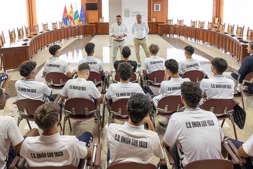 El Cabildo recibe al Unión Sur Yaiza tras su ascenso a División de Honor Juvenil