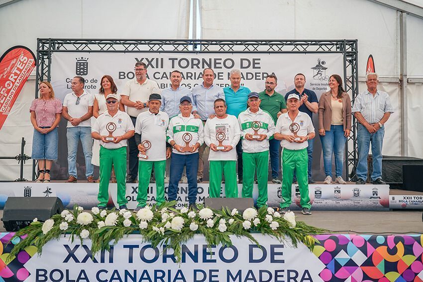Noticias | Yaiza y Teguise repiten como campeones del Torneo de bola canaria “Abuelos conejeros”