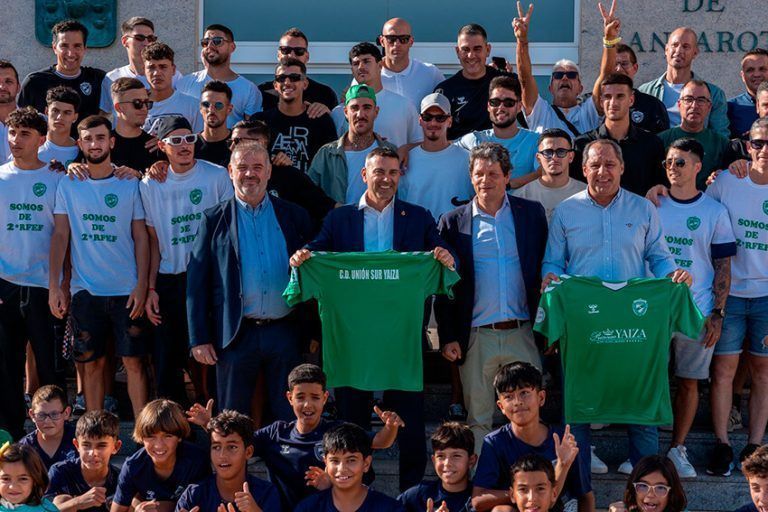 Noticias Yaiza | El Cabildo recibe al Unión Sur Yaiza tras su gesta del ascenso a Segunda División RFEF