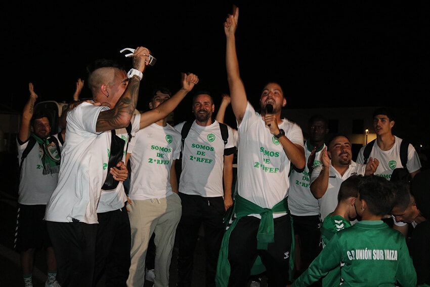 El Ayuntamiento felicita al US Yaiza por su histórico ascenso a Segunda RFEF