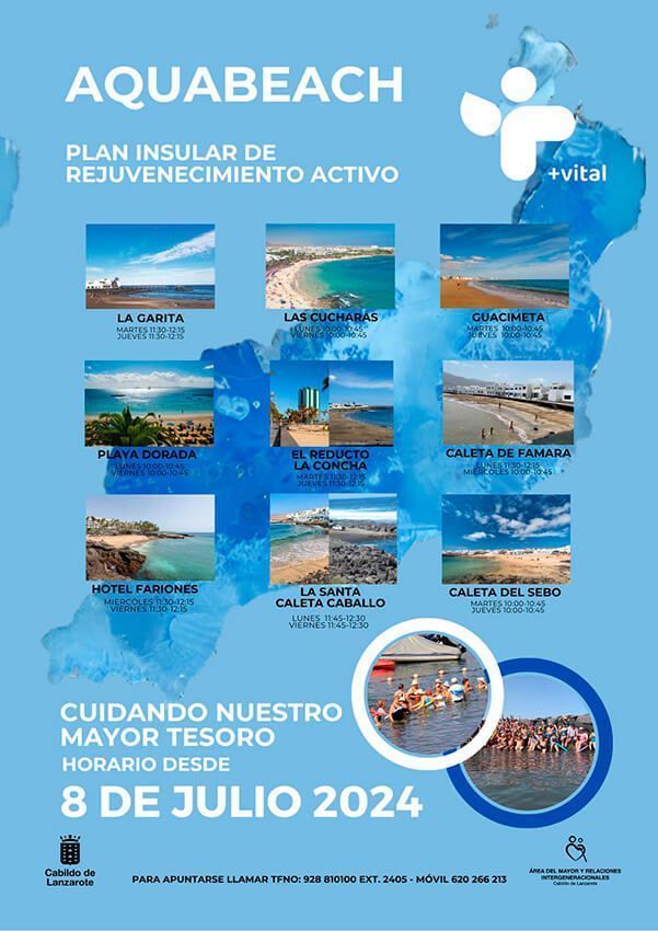 Noticias | El Cabildo organiza la actividad ‘Aquabeach’ para mejorar la salud funcional de los mayores