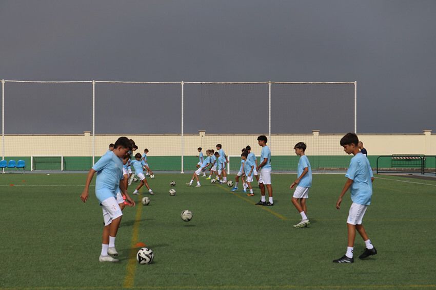 Campus de fútbol de la Fundación Celta Academy en Yaiza