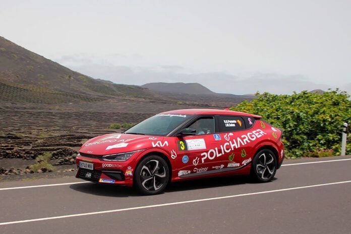 Noticias Yaiza | Ricardo G. Pozueta y José Manuel Salas, en Eléctricos, y Carlos Santolaya y Jan Rosa, en Híbridos, campeones del I Eco Rally Lanzarote