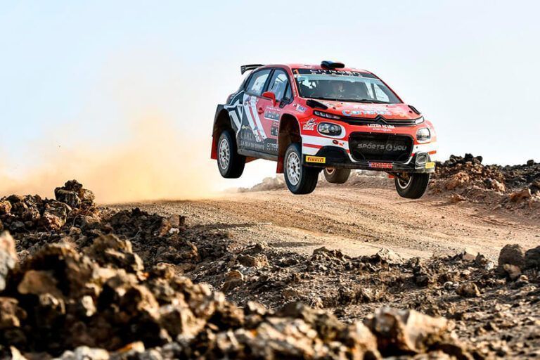 Noticias | Memorable victoria de Rossel-Barral en el Rallye de Tierra Isla de Los Volcanes