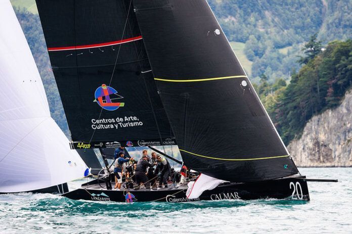 Noticias | El equipo Calero Sailing Team concluye con éxito el Campeonato Mundial de la 44Cup en el Lago Lucerna