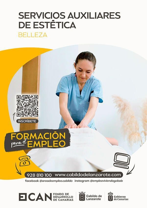 Noticias | Curso gratuito de Auxiliar de Estética para promover la inserción laboral