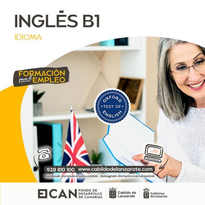 Noticias | El Cabildo organiza un curso gratuito de inglés para personas desempleadas