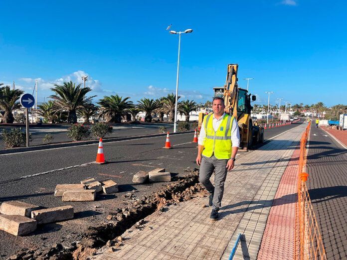 Noticias Yaiza | Arrancan las obras de transformación de la Avenida Canarias en Playa Blanca