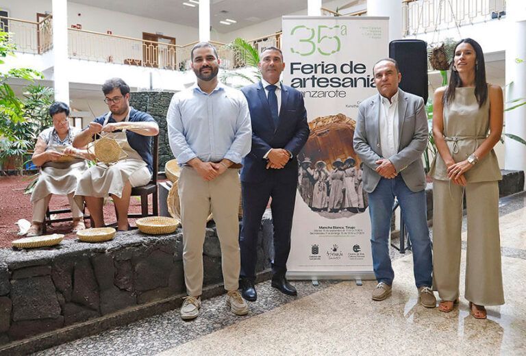 Noticias | Más de 120 profesionales participan en la 35ª Feria de Artesanía de Lanzarote