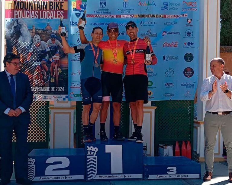 Noticias Playa Blanca | Yonathan Umpiérrez revalida en Jerez su título de campeón de España MTB de Policías Locales