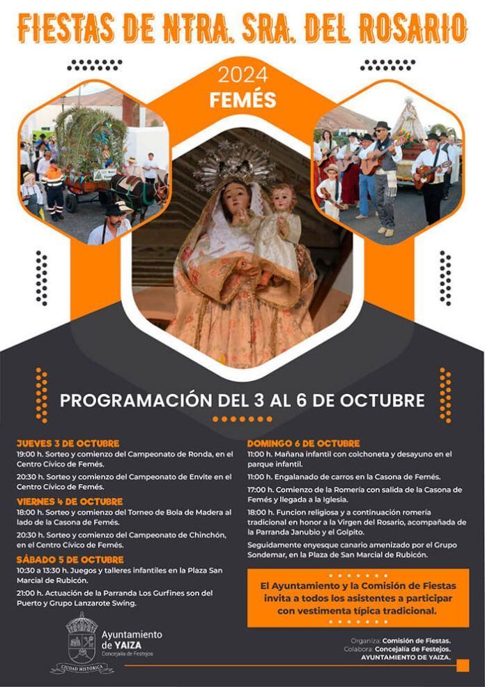 Fiestas El Rosario Femés Fiestas El Rosario Femés