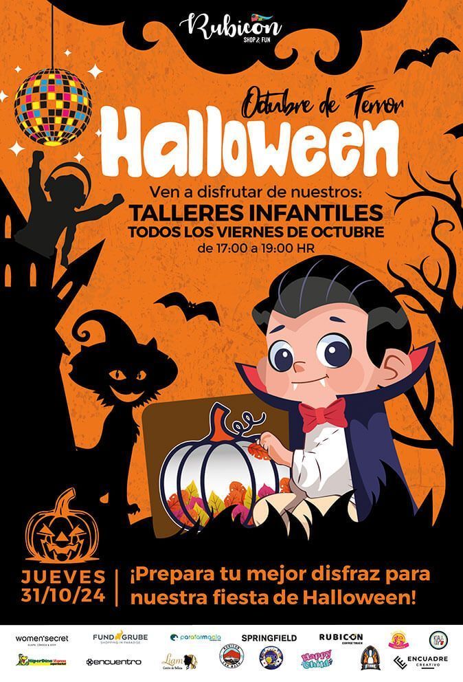 Actividades de Halloween del CC Rubicón